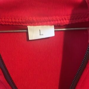 Puma tracksuit pants are large. The jacket is large.